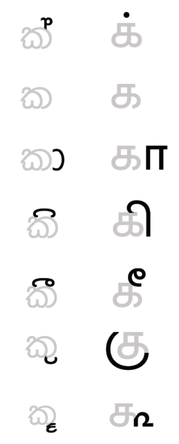 Common features in vowel modifiers