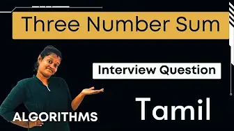 Three Number Sum | Explore using three methods